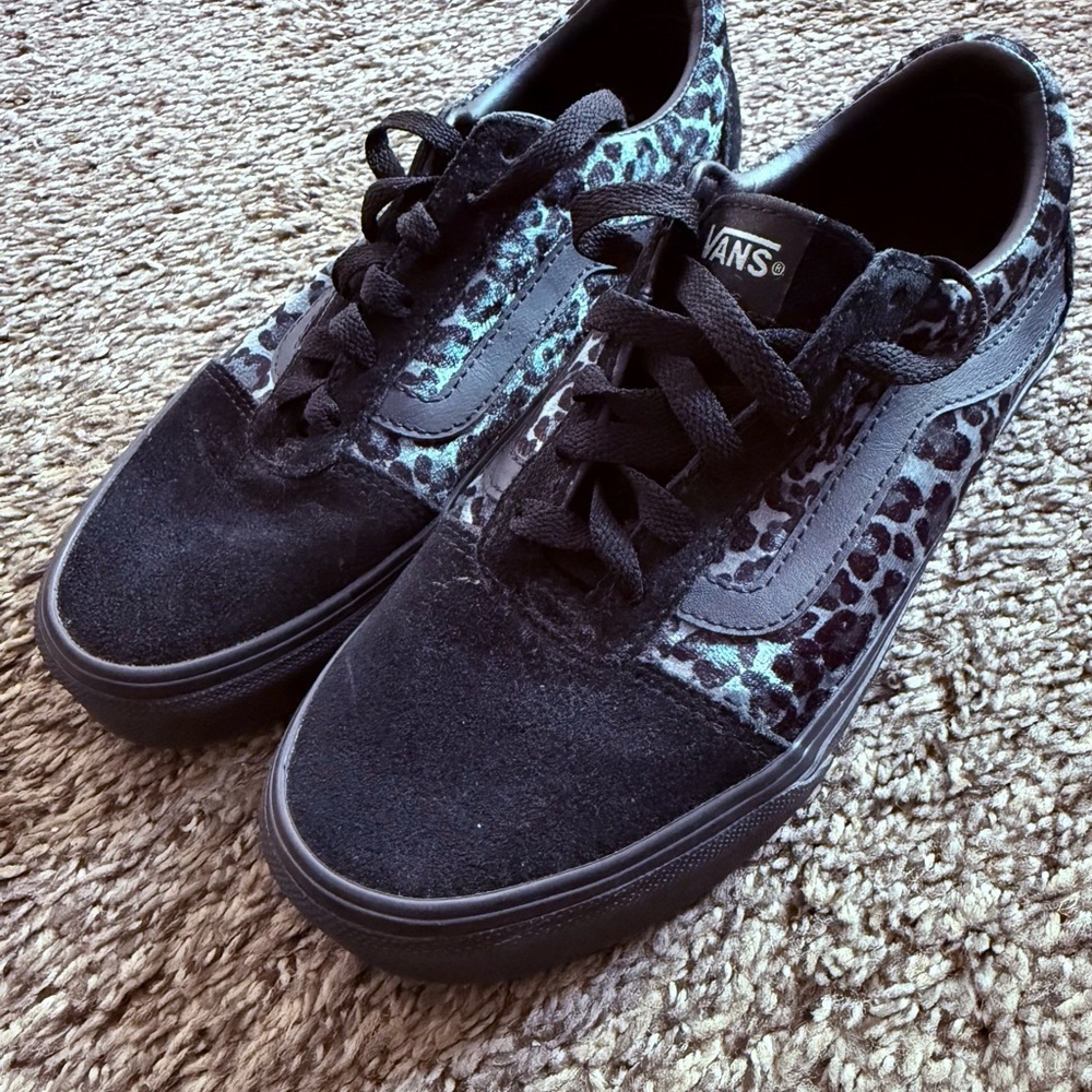 Vans Animal Print Low Top Sneakers